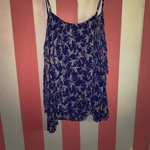 Palm tree tank top
